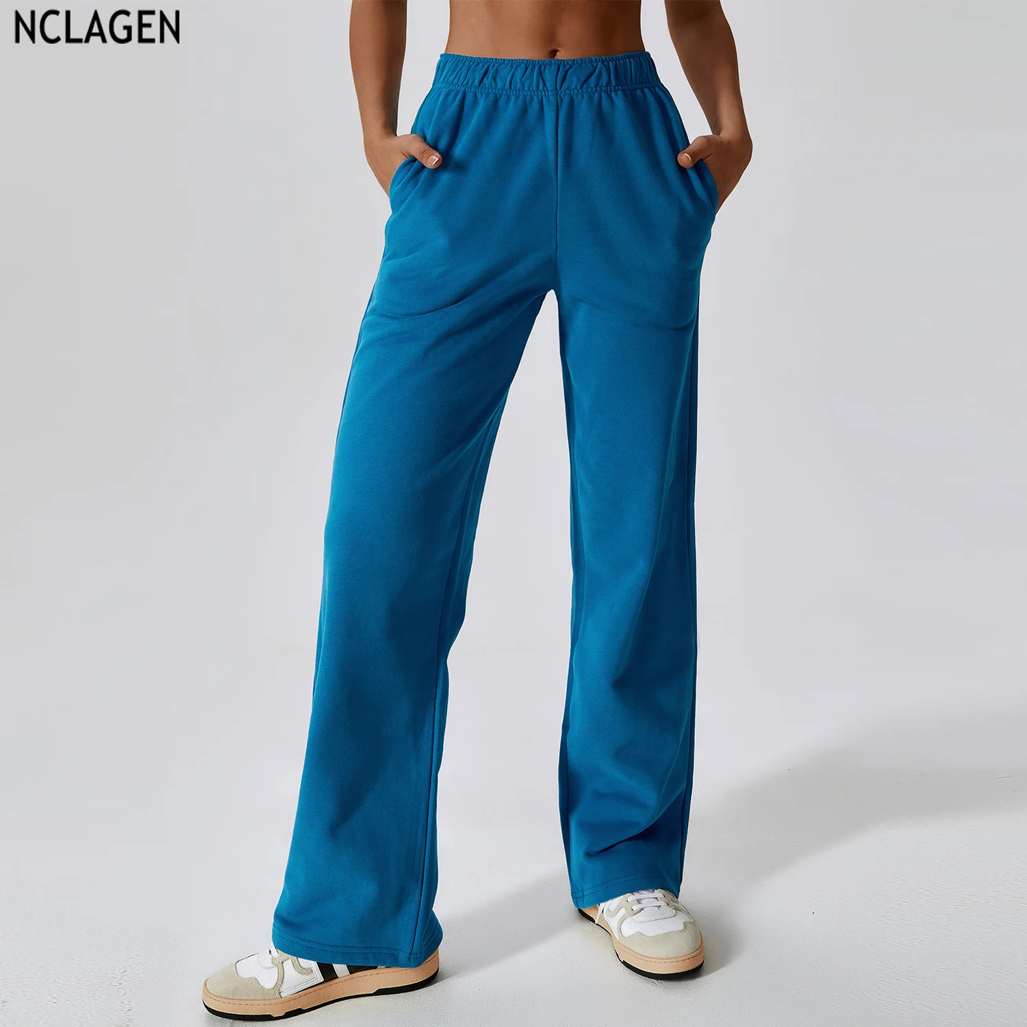 NCLAGEN Plush Loose Sports Pants Straight Tube Wide Leg Pants Outdoor Running Casual Sports Gym Workout Breathable Training
NCLAGEN Plush Loose Sports Pants Straight Tube Wide Leg Pants Outdoor Running Casual Sports Gym Workout Breathable Training