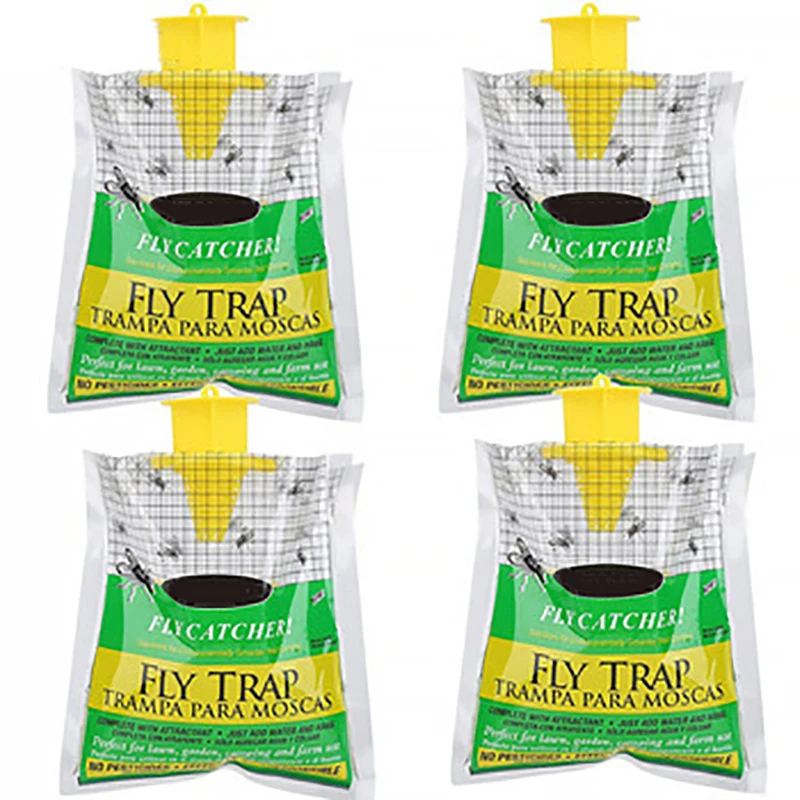 Hanging Fly Trap Disposable Insect Bug Attract Fly Catcher Bag Mosquito Trap Catcher Wasp Killer Flie Trap
Hanging Fly Trap Disposable Insect Bug Attract Fly Catcher Bag Mosquito Trap Catcher Wasp Killer Flie Trap