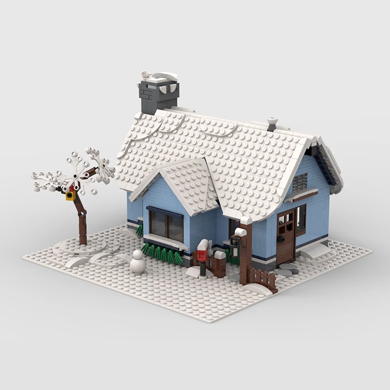 NEW 890PCS City Hot Selling Street View Moc Modular Winter Cabin DIY creative ideas Children Toy birthday Gift BlocksMOC-10293
NEW 890PCS City Hot Selling Street View Moc Modular Winter Cabin DIY creative ideas Children Toy birthday Gift BlocksMOC-10293