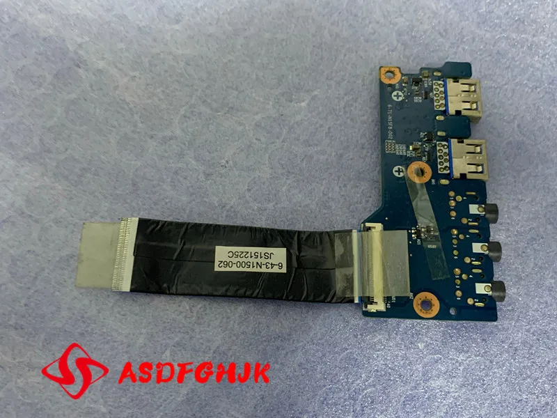 6-71-N15F8-D02 FOR HASEE Z6 G500 G5K USB IO BOARD WITH CABLE WITH 6-43-N1500-062 100% TESED OK
6-71-N15F8-D02 FOR HASEE Z6 G500 G5K USB IO BOARD WITH CABLE WITH 6-43-N1500-062 100% TESED OK