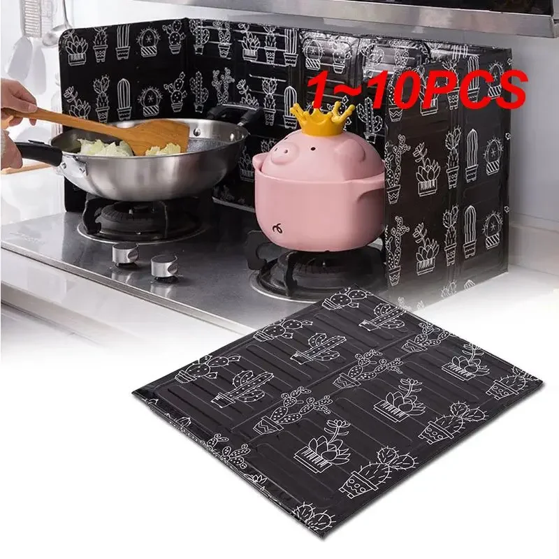 1~10PCS Aluminum Foldable Kitchen Gas Stove Baffle Plate Kitchen Frying Pan Oil Splash Protection Screen Kichen Accessories
1~10PCS Aluminum Foldable Kitchen Gas Stove Baffle Plate Kitchen Frying Pan Oil Splash Protection Screen Kichen Accessories