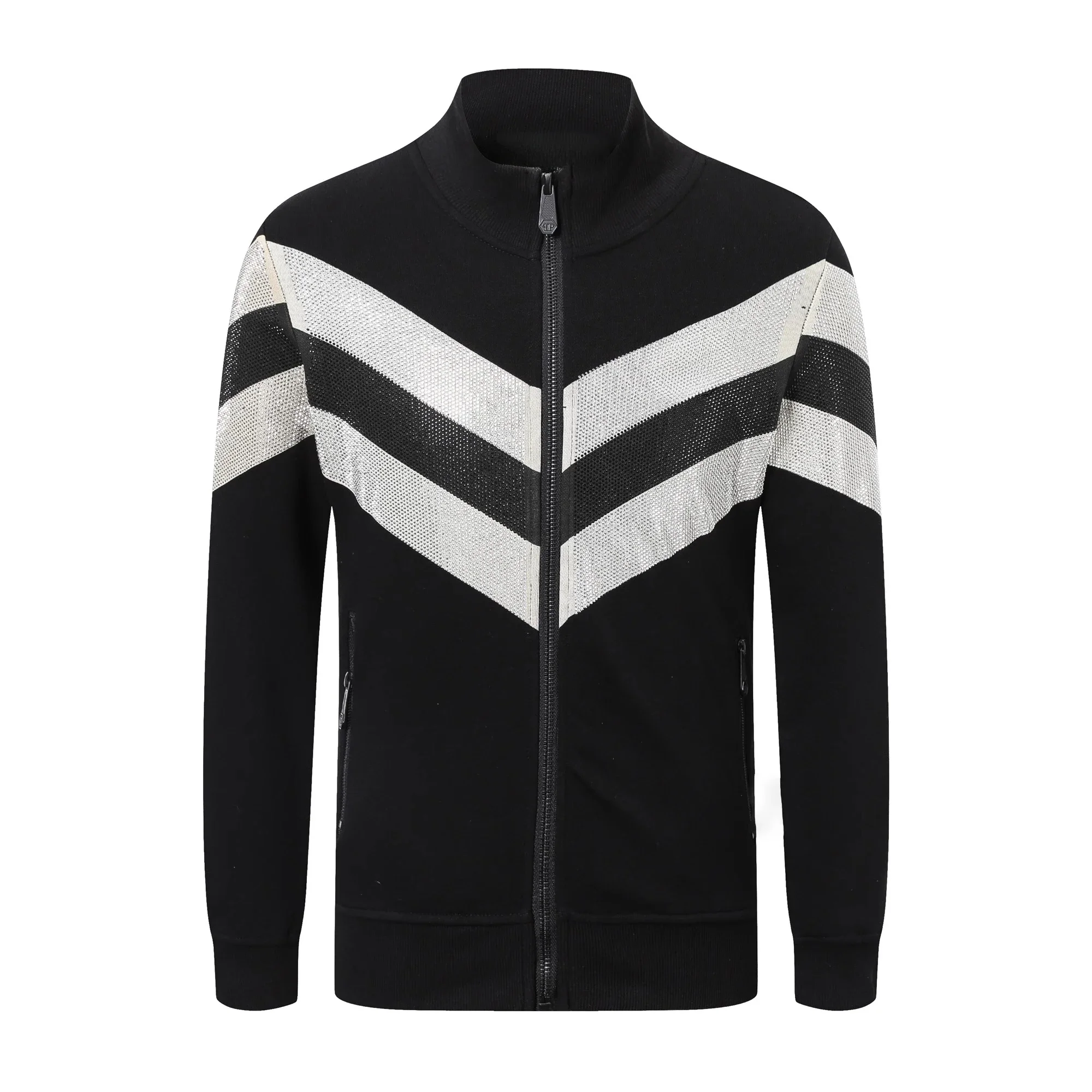 New Fashion Men's Jacket Autumn Winter New Classical Zipper Skulls Pattern Rhinestone Cardigan Luxury Brand High Quality Jacket
New Fashion Men's Jacket Autumn Winter New Classical Zipper Skulls Pattern Rhinestone Cardigan Luxury Brand High Quality Jacket