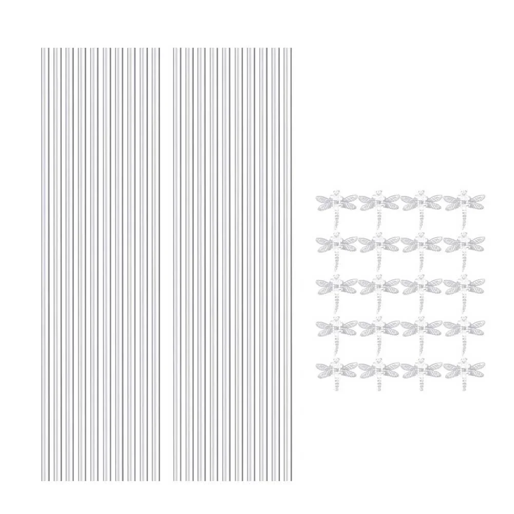 Orchid Clips Butterfly Plant Clip Garden Tool Replacement 40pcs/set Accessories Acrylic Clear Color Easy To Use
Orchid Clips Butterfly Plant Clip Garden Tool Replacement 40pcs/set Accessories Acrylic Clear Color Easy To Use