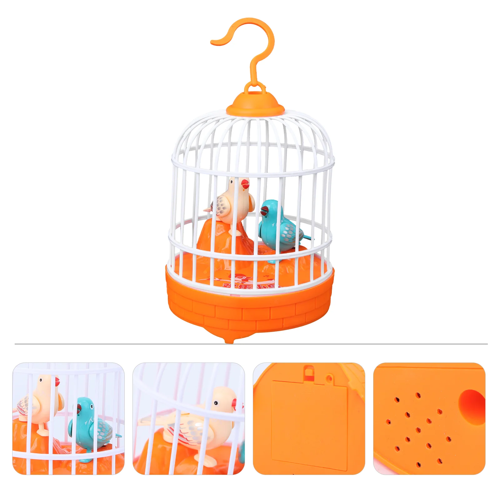 Mini Singing Chirping Bird Voice Control Bird Cage Simulation Bird Animal Recreation
Mini Singing Chirping Bird Voice Control Bird Cage Simulation Bird Animal Recreation