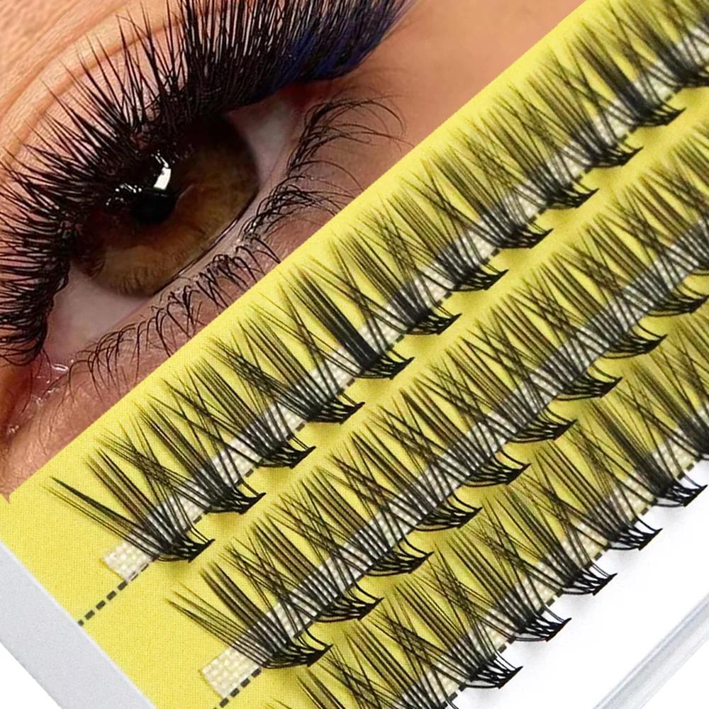 New 20D L-type Cluster Eyelash Natural Eyelashes Extension 1box/60 Bundle 3D Russian Indiviual Lashes DIY Makeup Tools Wholesale
New 20D L-type Cluster Eyelash Natural Eyelashes Extension 1box/60 Bundle 3D Russian Indiviual Lashes DIY Makeup Tools Wholesale
