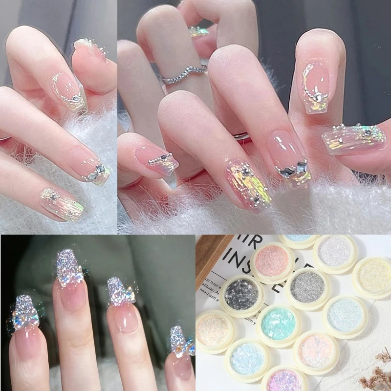 Nail Aurora Pink Fairy Mirror Pink 6-Color Set Fantasy Mermaid Concubine Moonlight Pink Popular Fashion Art Nail Accessories
Nail Aurora Pink Fairy Mirror Pink 6-Color Set Fantasy Mermaid Concubine Moonlight Pink Popular Fashion Art Nail Accessories