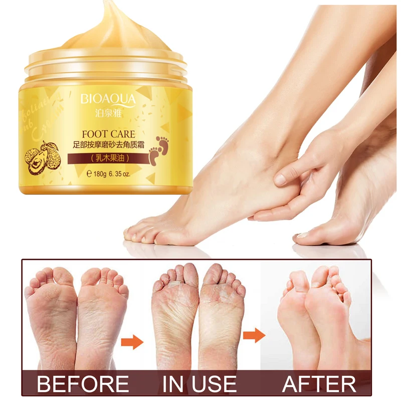 BIOAQUA 180g Foot Massage Scrub Exfoliating Cream Repai Rough Skin Whitening Smooth Moisturizing Anti Wrinkle Foot Care Cream
BIOAQUA 180g Foot Massage Scrub Exfoliating Cream Repai Rough Skin Whitening Smooth Moisturizing Anti Wrinkle Foot Care Cream