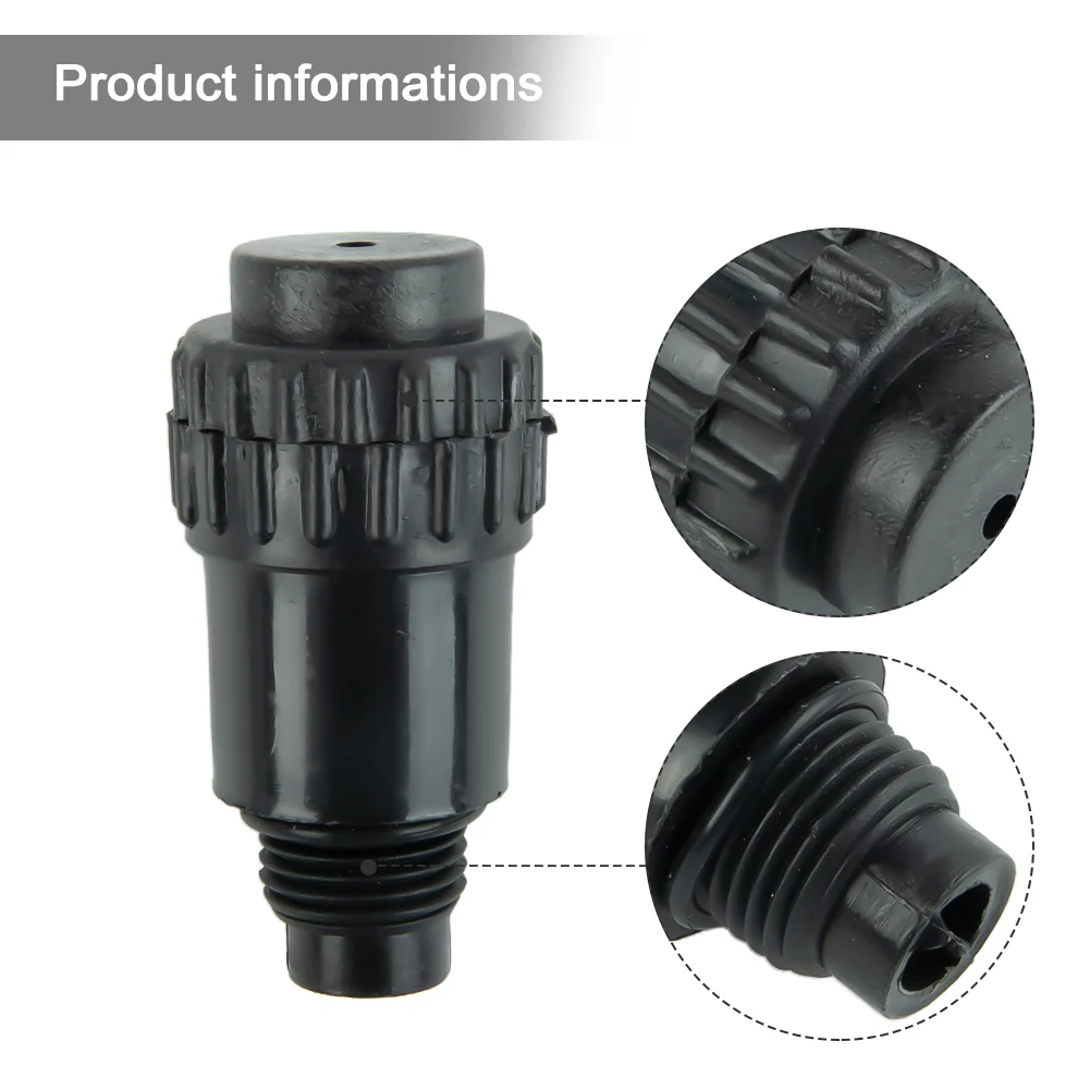 Oil Plug Breathing Rod Vent Hat for Air Compressor Pump 15 5mm Black Plastic Material Male Thread 9mm Hole 55 6mm Length
Oil Plug Breathing Rod Vent Hat for Air Compressor Pump 15 5mm Black Plastic Material Male Thread 9mm Hole 55 6mm Length