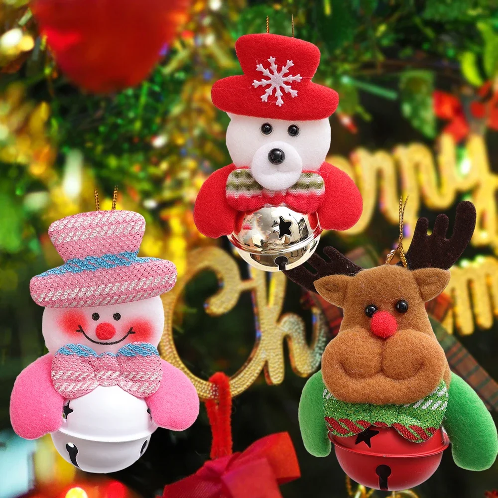 

Подвеска для рождественской елки, Санта-Клаус, снеговик, лось, кукла, поделки, рождественские украшения, новогодние подарки, Рождественское украшение для дома