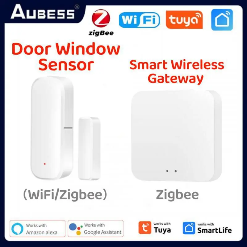 WiFi/ZigBee 3.0 Door Window Sensor Detector Home Security Protection Alarm System For Alexa Google Assistant Tuya Smart Life App
WiFi/ZigBee 3.0 Door Window Sensor Detector Home Security Protection Alarm System For Alexa Google Assistant Tuya Smart Life App