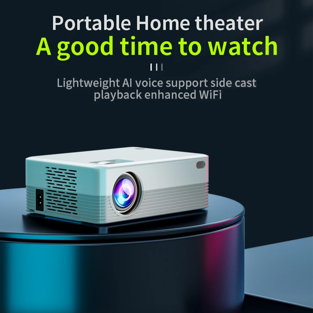 H5 Projector 1280x720P Smart Projector Smartphone Projector Outdoor Movie Projectors For PC Phones Laptop Tablet
H5 Projector 1280x720P Smart Projector Smartphone Projector Outdoor Movie Projectors For PC Phones Laptop Tablet