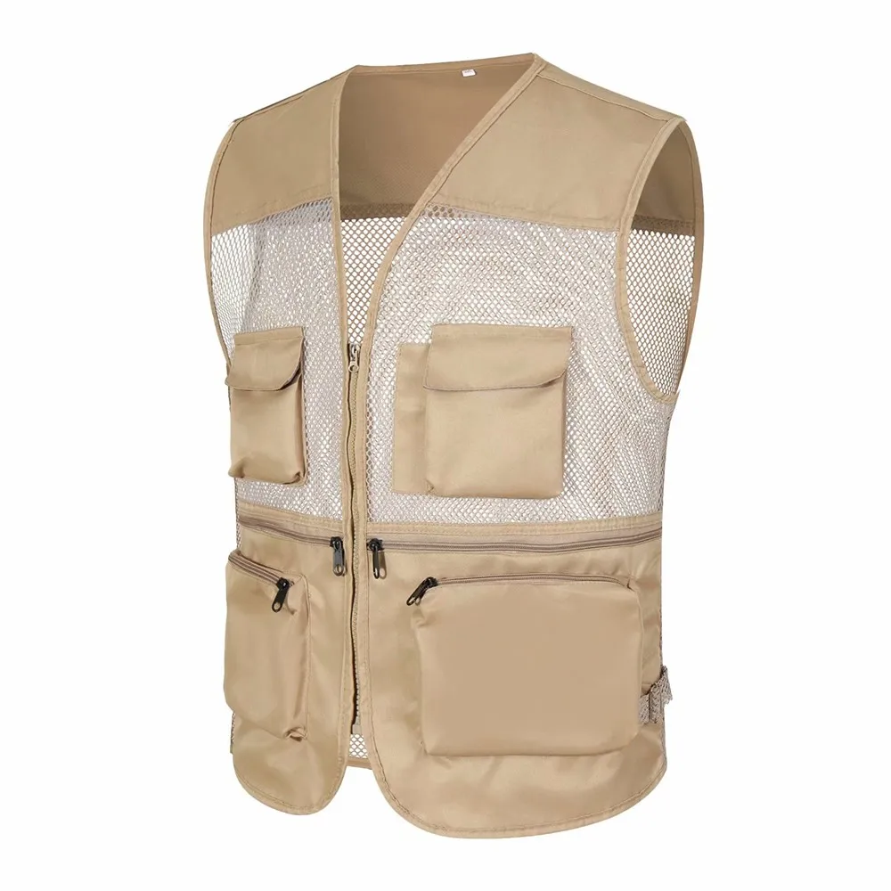 Tooling Net Patchwork Multi-Pocket Vest Men Streetwear Cargo Vest Hip Hop Jacket Gilet Military Handsome Outdoors Coat Vests
Tooling Net Patchwork Multi-Pocket Vest Men Streetwear Cargo Vest Hip Hop Jacket Gilet Military Handsome Outdoors Coat Vests