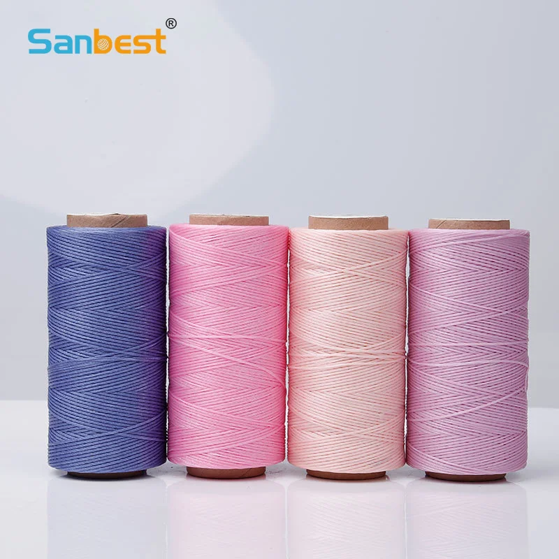 0.8mm 150D Leather Art Flat Waxed Thread Line DIY Sewing Weave Craft Stitching String Polyester Cord 260 Meters Stitching Line 
0.8mm 150D Leather Art Flat Waxed Thread Line DIY Sewing Weave Craft Stitching String Polyester Cord 260 Meters Stitching Line
