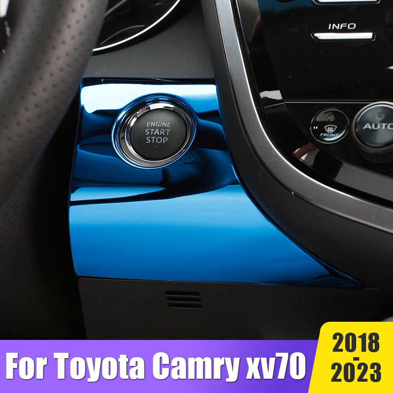 For Toyota Camry 70 XV70 2018-2021 2022 2023 Auto Engine Start Stop Circle Ring Cover Decoration Sticker Car Styling Accessories
For Toyota Camry 70 XV70 2018-2021 2022 2023 Auto Engine Start Stop Circle Ring Cover Decoration Sticker Car Styling Accessories