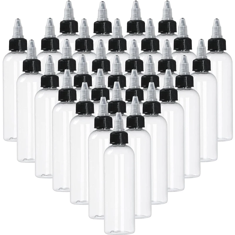 5PCS 30ml/60ml/100ml/120ml Plastic Refillable Bottle PET Oil Liquid Dropper Bottles Twist Top Cap Tattoo Pigment Ink Containers
5PCS 30ml/60ml/100ml/120ml Plastic Refillable Bottle PET Oil Liquid Dropper Bottles Twist Top Cap Tattoo Pigment Ink Containers
