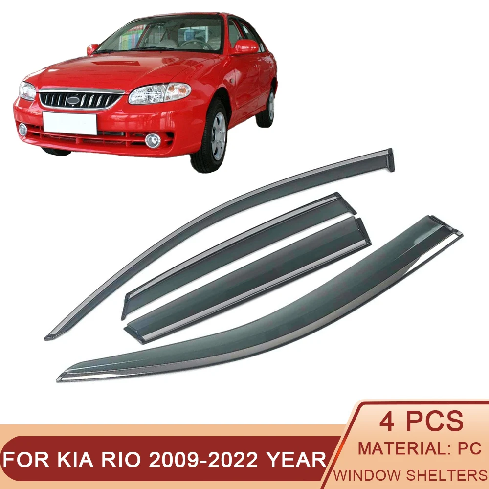 For KIA RIO 1999-2005 2011-2022 K2 Car Window Sun Rain Shade Visors Shield Shelter Protector Cover Frame Sticker Accessories
For KIA RIO 1999-2005 2011-2022 K2 Car Window Sun Rain Shade Visors Shield Shelter Protector Cover Frame Sticker Accessories