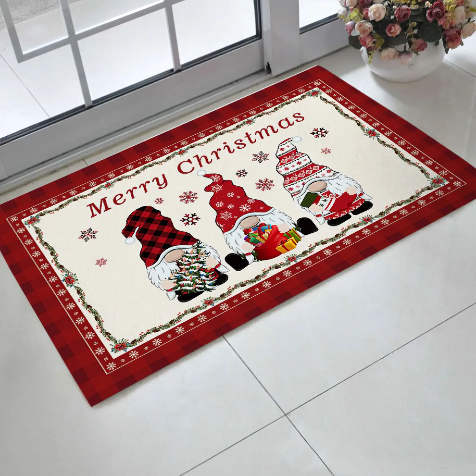Christmas Mat Outdoor Carpet Doormat 60X40CM Front Door Decor Ground Plush Pad Antislip Absorb Water Bath Rug Home Xmas Gift
Christmas Mat Outdoor Carpet Doormat 60X40CM Front Door Decor Ground Plush Pad Antislip Absorb Water Bath Rug Home Xmas Gift