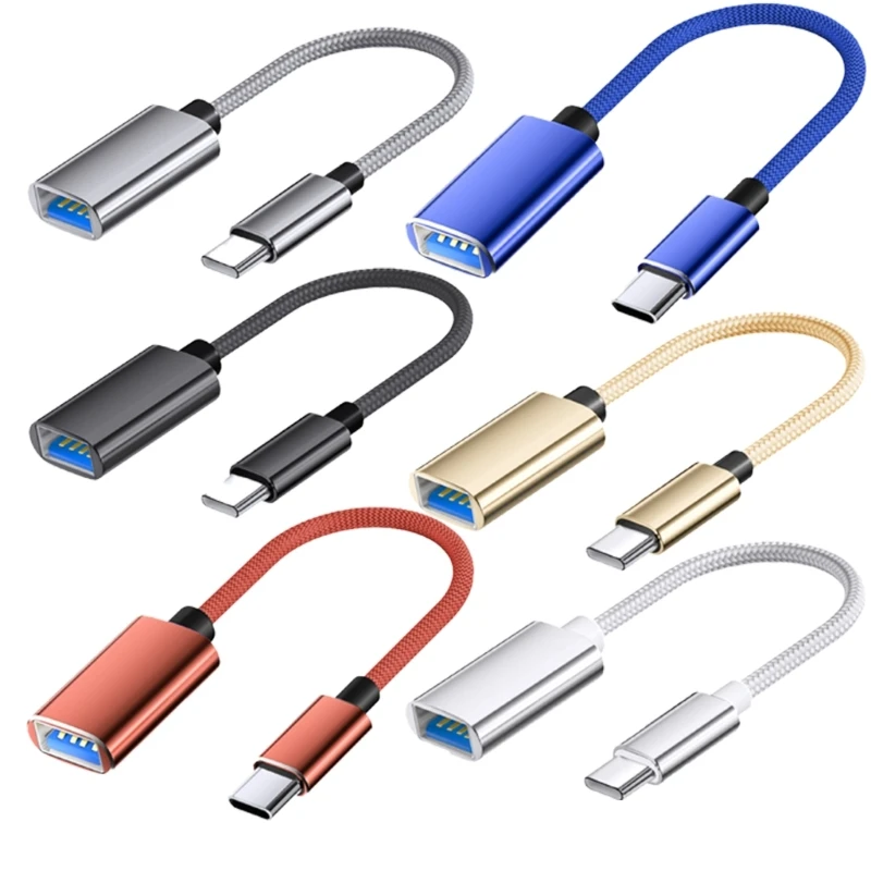 15cm Long Type to USB OTG Adapter Cable Lightweight Male to Female Interfaces P9JB
15cm Long Type to USB OTG Adapter Cable Lightweight Male to Female Interfaces P9JB