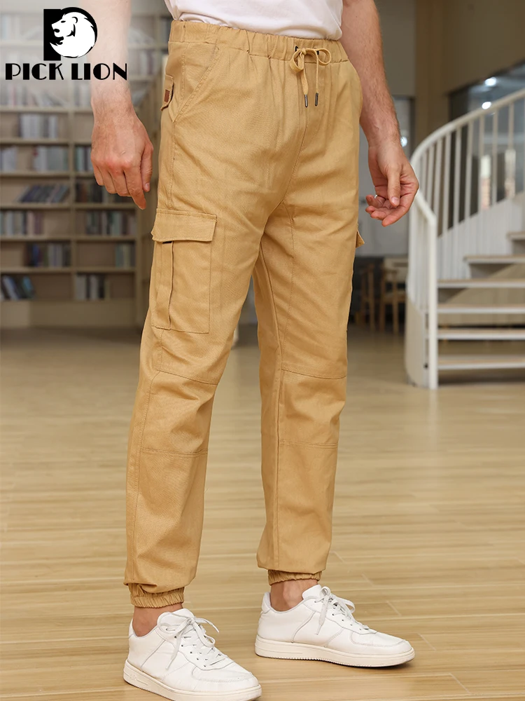 PICKLION Men's Casual Pants Cargo Pants Men Military Multiple Pocket Khaki Trousers Autumn New Sweatpants Streetwear Joggers
PICKLION Men's Casual Pants Cargo Pants Men Military Multiple Pocket Khaki Trousers Autumn New Sweatpants Streetwear Joggers