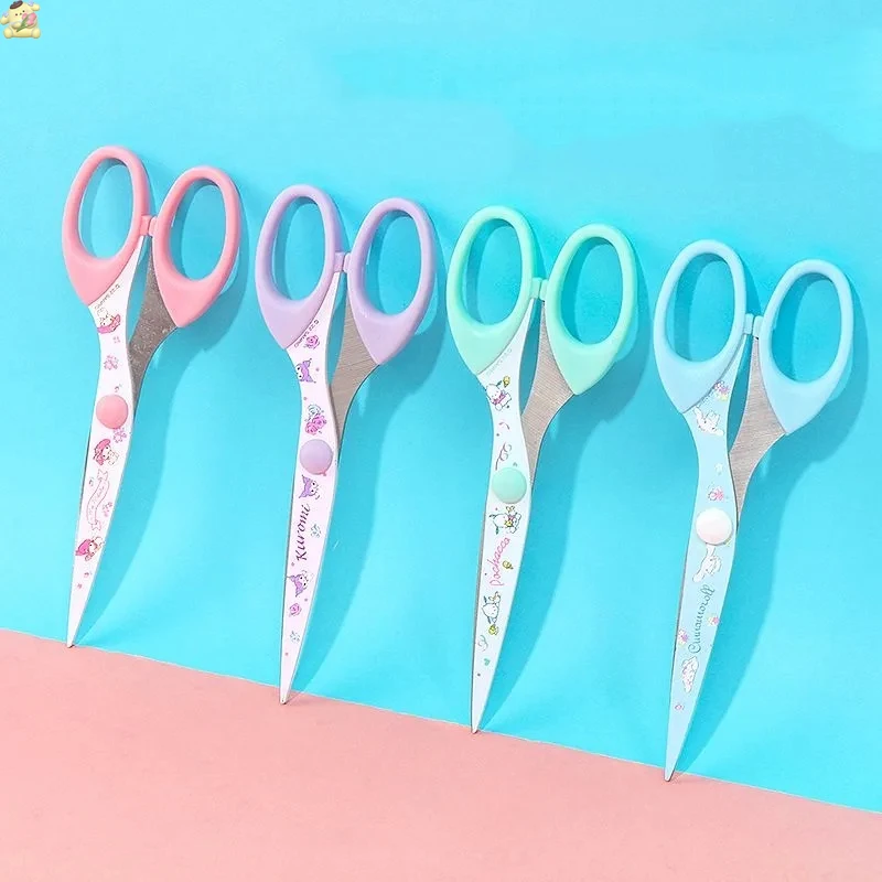 Sanrio Kawaii Cinnamoroll Scissors Cartoon Kuromi Student Handmade Art Knife Home Kitchen Small Scissors Cute Office Supplies
Sanrio Kawaii Cinnamoroll Scissors Cartoon Kuromi Student Handmade Art Knife Home Kitchen Small Scissors Cute Office Supplies