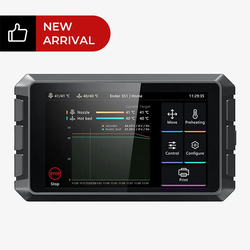 CREALITY 3D Sonic Pad 7 дюймов ОЗУ 2 Гб ПЗУ 8 Гб 64 бит 1024*600 мульти сенсорный экран для принтера Ender-3 V2/Ender-3 S1/Ender-3 S1 Pro
CREALITY 3D Sonic Pad 7 дюймов ОЗУ 2 Гб ПЗУ 8 Гб 64 бит 1024*600 мульти сенсорный экран для принтера Ender-3 V2/Ender-3 S1/Ender-3 S1 Pro