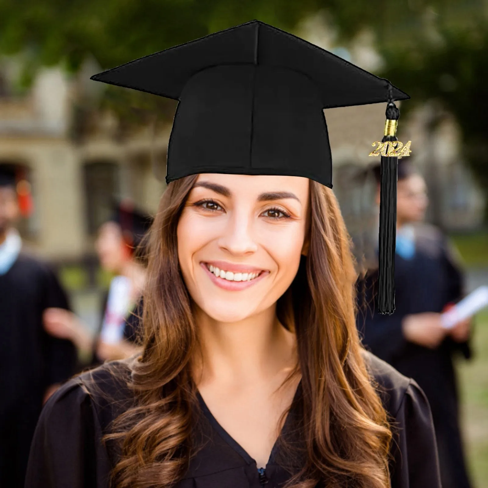 Graduation Hat For Adult 2024 Black Academic Bachelor Cap With Tassels School Congratulation Graduation Ceremony Party Supplies
Graduation Hat For Adult 2024 Black Academic Bachelor Cap With Tassels School Congratulation Graduation Ceremony Party Supplies