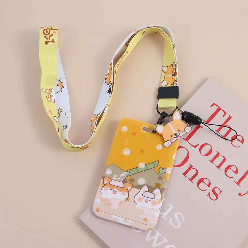 Kawaii Credit ID Shiba Inu With Lanyard Dog Card Storage Cover Card Access Control Korean Card Case Cartoon Card Holders
Kawaii Credit ID Shiba Inu With Lanyard Dog Card Storage Cover Card Access Control Korean Card Case Cartoon Card Holders