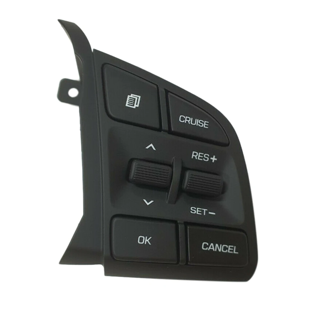 

Car Steering Wheel Cruise Control Switch Speed Control Switch RH for Hyundai Tucson 2016-2018 96720-D32004X