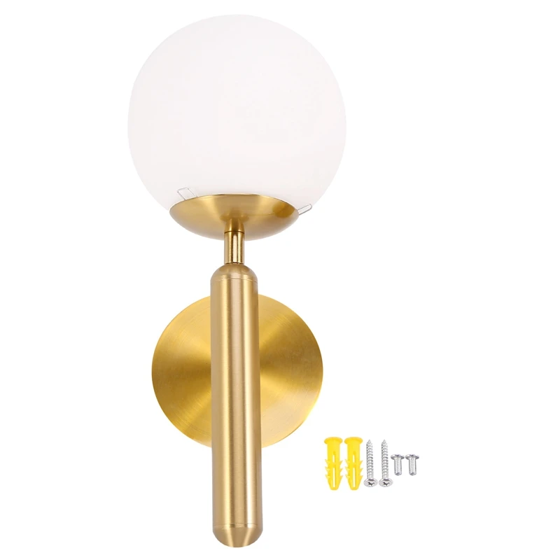Decorative Led Wall Lamp Lighting Nordic Glass Ball Chandelier Bathroom Mirror Light Gold Modern Round Wall Lamp Warm White Ligh
Decorative Led Wall Lamp Lighting Nordic Glass Ball Chandelier Bathroom Mirror Light Gold Modern Round Wall Lamp Warm White Ligh