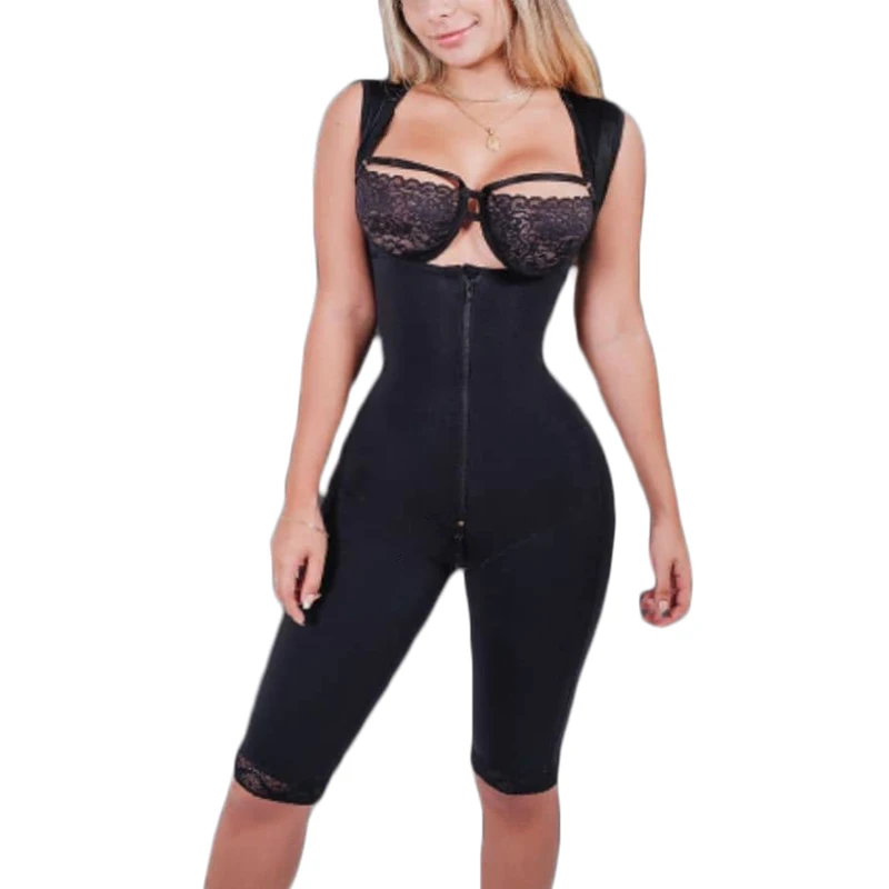 Fajas Colombian Open Bust Postpartum Recovery Slimming Bodysuit Underwear Tummy Triple Control Shapewear High Full Body Shaper
Fajas Colombian Open Bust Postpartum Recovery Slimming Bodysuit Underwear Tummy Triple Control Shapewear High Full Body Shaper