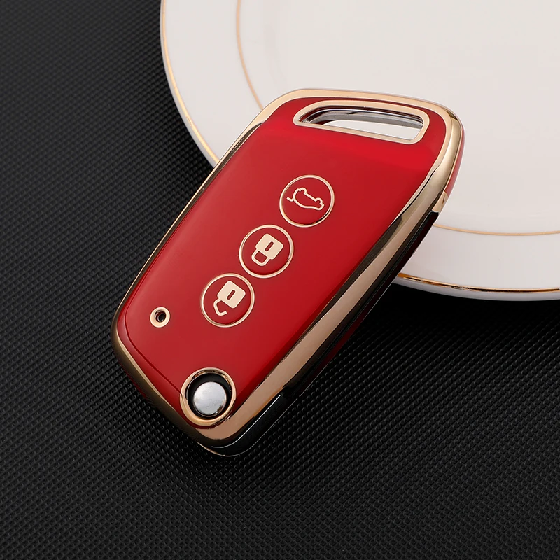 Soft TPU Car Key Case Protective Cover for Baojun E200 E300 RS3 RS5 RS7 RC5 RC6 RM5 RMC Gold Edge Key Shell Auto Accessories
Soft TPU Car Key Case Protective Cover for Baojun E200 E300 RS3 RS5 RS7 RC5 RC6 RM5 RMC Gold Edge Key Shell Auto Accessories