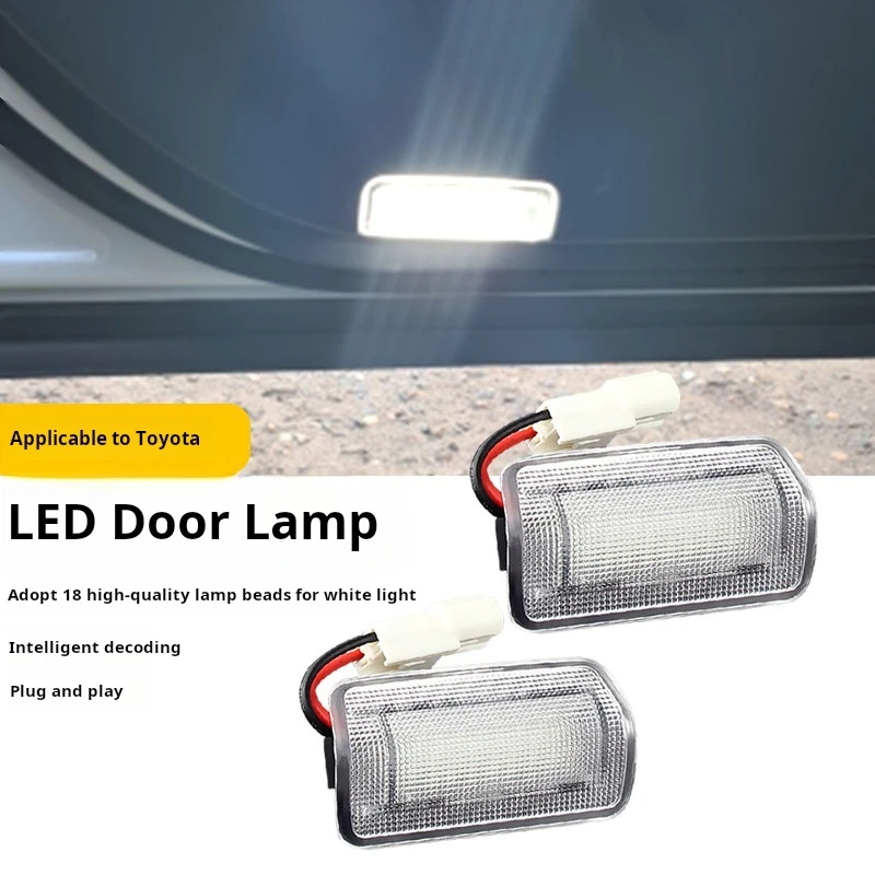 Suitable For Toyota Land Cruiser/prado/overlord/land Cruiser Modified Led Door Lights Welcome Lights
Suitable For Toyota Land Cruiser/prado/overlord/land Cruiser Modified Led Door Lights Welcome Lights