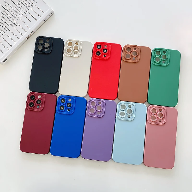 Angel Eye Solid Silicone Tpu Matte Case for IPhone 14 13 12 11 Pro Max Candy Color Soft Tpu
Angel Eye Solid Silicone Tpu Matte Case for IPhone 14 13 12 11 Pro Max Candy Color Soft Tpu