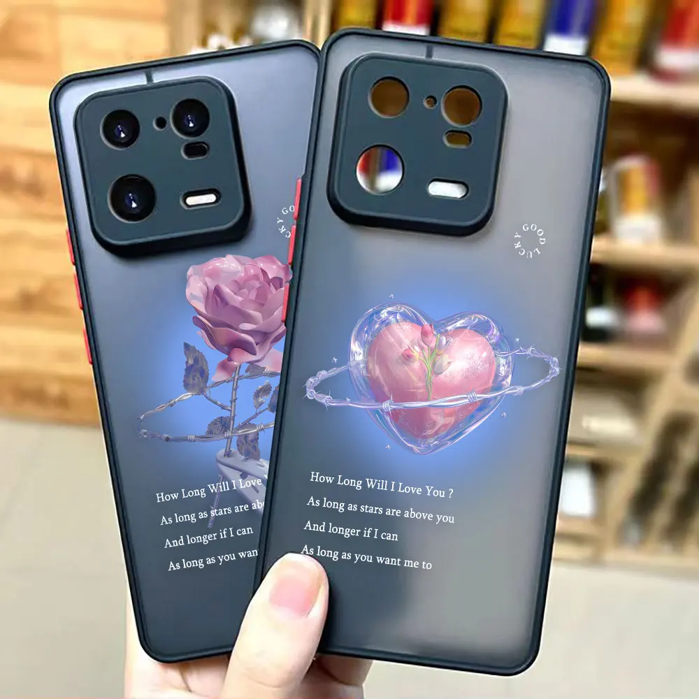 Matte Case for Xiaomi 13 12 12S 12T 11 11T 10 10T 10S 9 8 6X 5X PRO LITE 5G Case Shell Creativity English Glitter Star Flowers
Matte Case for Xiaomi 13 12 12S 12T 11 11T 10 10T 10S 9 8 6X 5X PRO LITE 5G Case Shell Creativity English Glitter Star Flowers