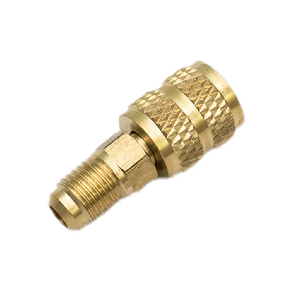 HVAC Tools Refrigerant Adapter 1/4\\\" 5/16\\\" Easy Install HVAC Gauges 2Pcs Set 5/16\" Brass For R410 R32 R22
HVAC Tools Refrigerant Adapter 1/4\\\" 5/16\\\" Easy Install HVAC Gauges 2Pcs Set 5/16\" Brass For R410 R32 R22