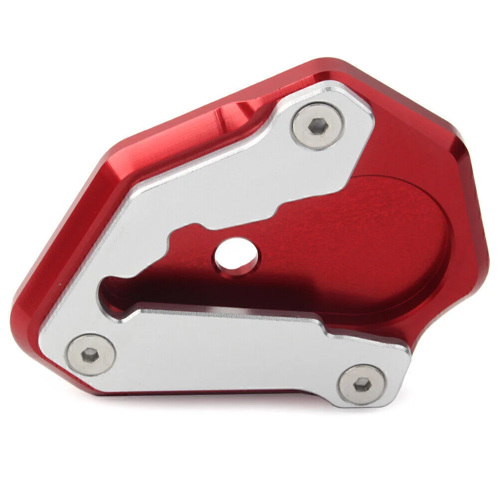 High Quality Side Stand Enlarger Plate CNC Aluminum Durable Easy Installation Kickstand Pad Motorcycle Accessories
High Quality Side Stand Enlarger Plate CNC Aluminum Durable Easy Installation Kickstand Pad Motorcycle Accessories