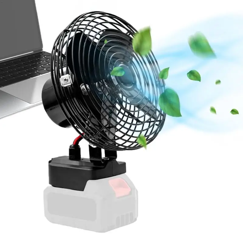 

Portable Desk Fan Battery Powered Cordless Table Fan With 2 Cooling Speeds Powerful Fan Small Room Air Circulator Fan Camping