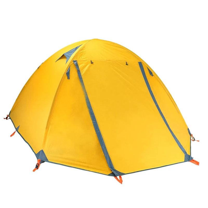 

Flytop Всесезонная 3-местная алюминиевая двухслойная палатка, 2-дверная ветрозащитная анти-штормовая профессиональная туристическая семейная палатка