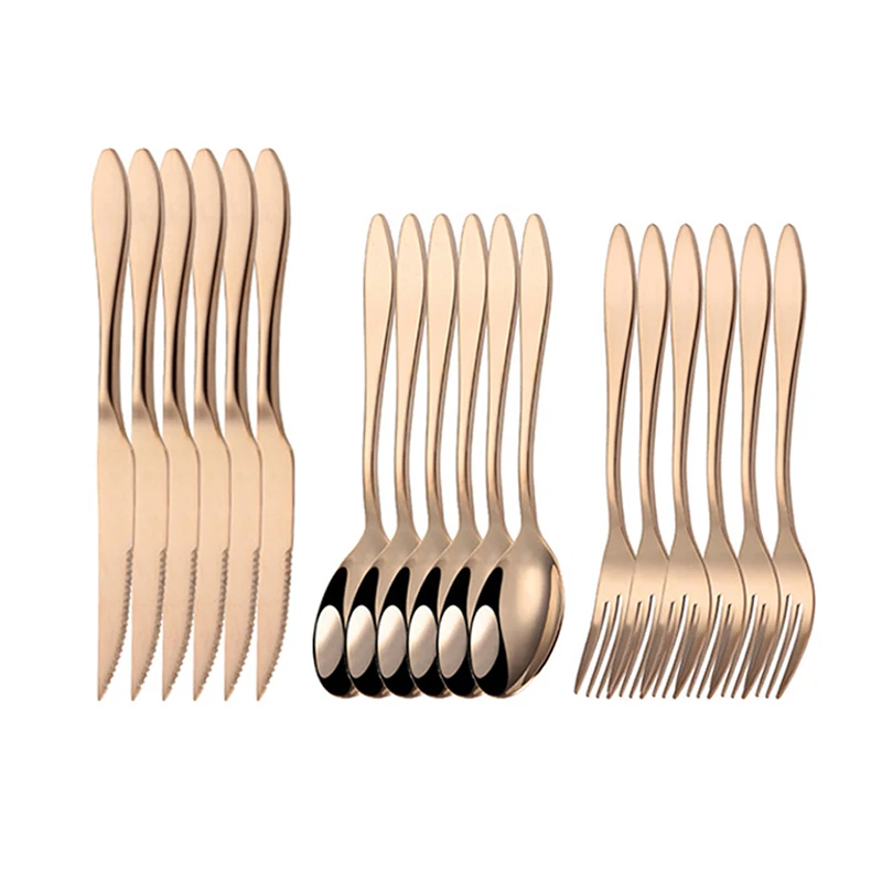 Tableware 18 Pieces Stainless Steel Cutlery Set Dinnerware Set Fork Spoon Knife Set Full Dining Table Set Kitchen Accessories
Tableware 18 Pieces Stainless Steel Cutlery Set Dinnerware Set Fork Spoon Knife Set Full Dining Table Set Kitchen Accessories