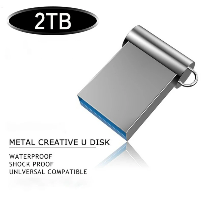 

Mini high speed USB flash drive 2TB pen drive 2TB pendrive флешка metal U disk memo cel usb 3.0 stick gift free logo phone/Car