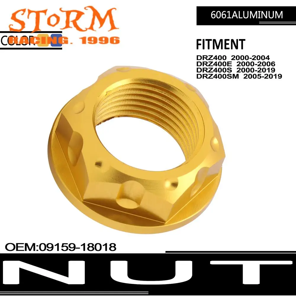 Аксессуары для мотоцикла CNC передняя ось гайка для Suzuki DRZ400 2000-2004 DRZ400E 2000-2006 DRZ400S 2000-2019 DRZ400SM 2005-2019
Аксессуары для мотоцикла CNC передняя ось гайка для Suzuki DRZ400 2000-2004 DRZ400E 2000-2006 DRZ400S 2000-2019 DRZ400SM 2005-2019