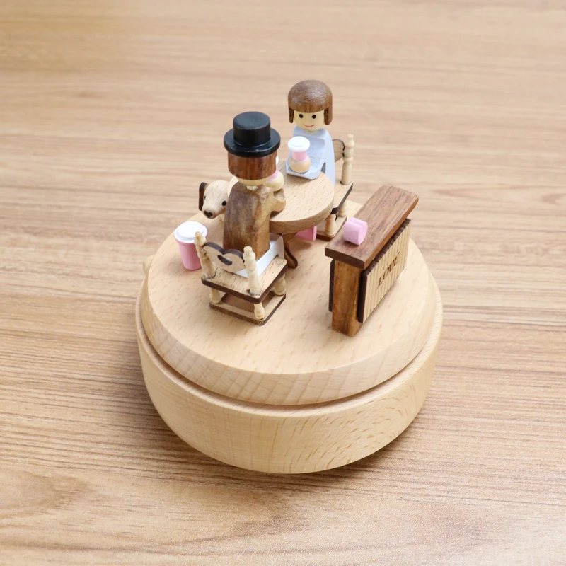 jeancard wooden music box rotating music box Birthday wedding anniversary gift for boyfriend girl
jeancard wooden music box rotating music box Birthday wedding anniversary gift for boyfriend girl