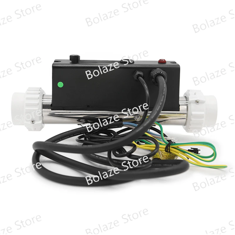 Thermostatic Swimming Pool Electric Heating Equipment 1KW/2KW/3KW Swimming Pool Massage Bathtub Heater Circulating Heating 
Thermostatic Swimming Pool Electric Heating Equipment 1KW/2KW/3KW Swimming Pool Massage Bathtub Heater Circulating Heating