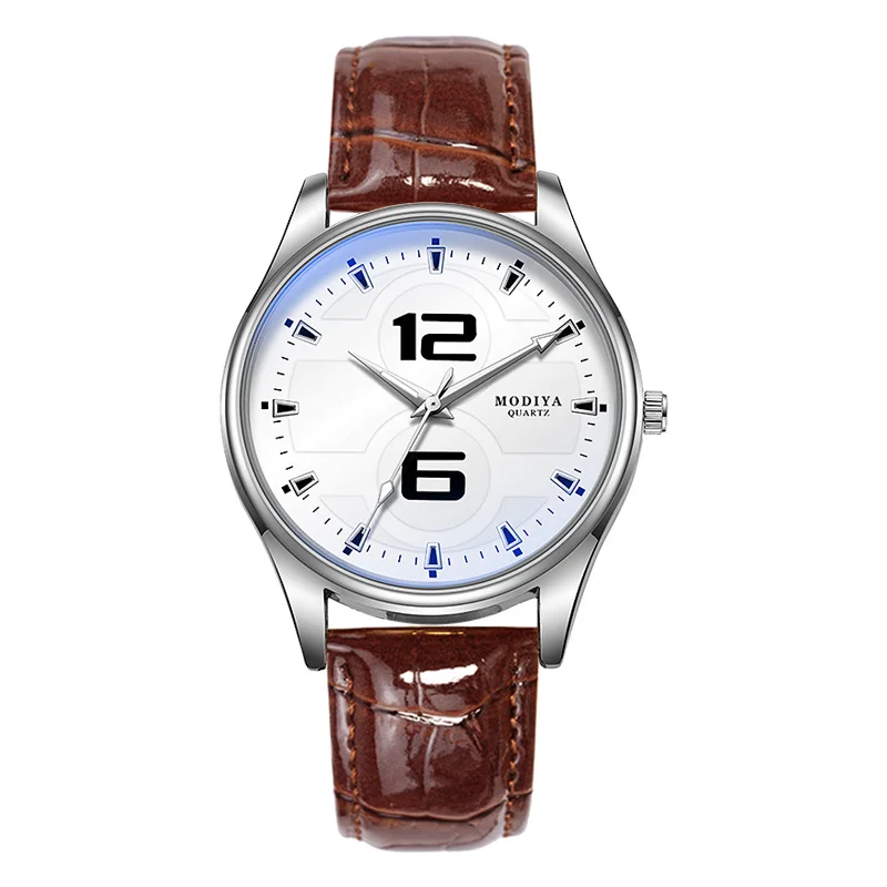 New Fashion Brand Men Watch Blue Glass Simple Casual Leather Belt Men's Quartz Watch Luxury Business Wristwatch Dropshipping
New Fashion Brand Men Watch Blue Glass Simple Casual Leather Belt Men's Quartz Watch Luxury Business Wristwatch Dropshipping