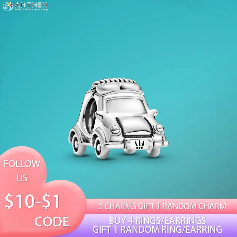 Ahthen 925 Sterling Silver Electric Car Charm fit Original Pandora Bracelets for Women Jewelry Making Girl DIY Jewelry
Ahthen 925 Sterling Silver Electric Car Charm fit Original Pandora Bracelets for Women Jewelry Making Girl DIY Jewelry