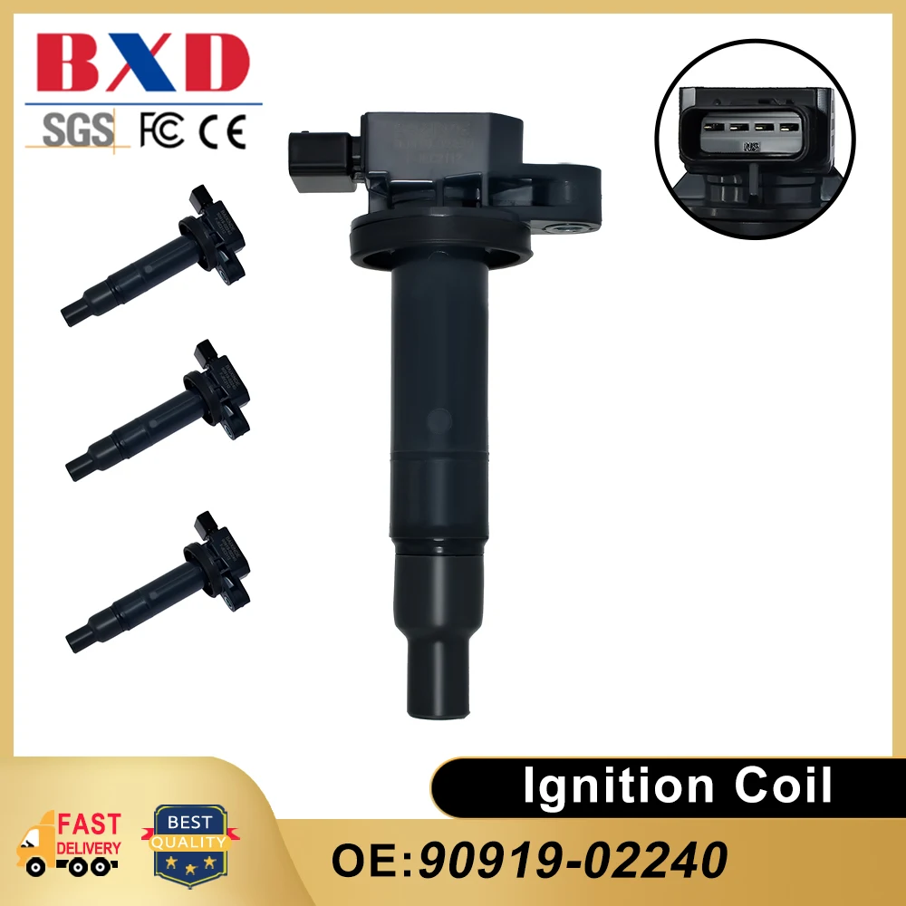 1/4 шт. катушка зажигания 90919-02240 9091902240 для Toyota Yaris Prius xA xB Echo л
1/4 шт. катушка зажигания 90919-02240 9091902240 для Toyota Yaris Prius xA xB Echo л