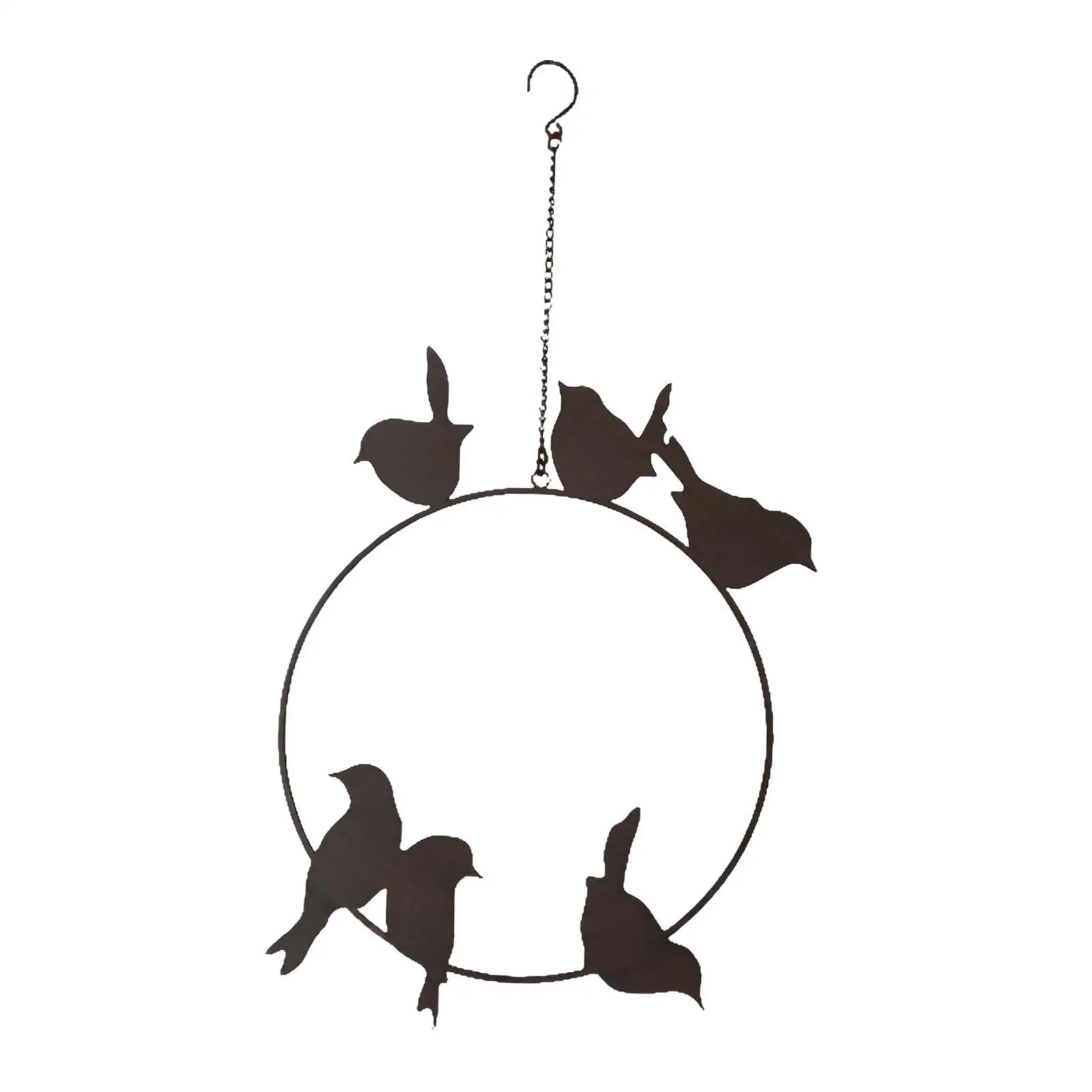 Birds Metal Wall Decor Round Minimalist Wall Hanging Ornament Metal Coffee Bar Sign for Indoor Home Porch Living Room Background
Birds Metal Wall Decor Round Minimalist Wall Hanging Ornament Metal Coffee Bar Sign for Indoor Home Porch Living Room Background
