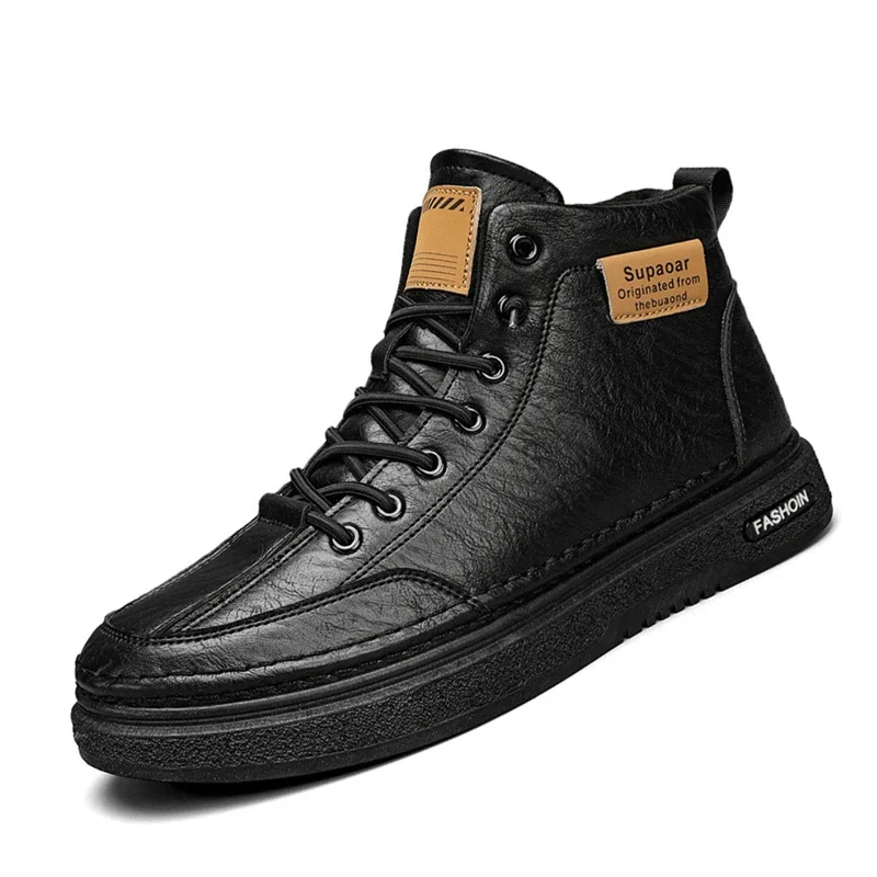 Men's Casual Shoes High Quality 2024 Outdoor Leather Sneakers High-top Platform Ankle for Men Tenis Masculino Skateboard Shoes
Men's Casual Shoes High Quality 2024 Outdoor Leather Sneakers High-top Platform Ankle for Men Tenis Masculino Skateboard Shoes