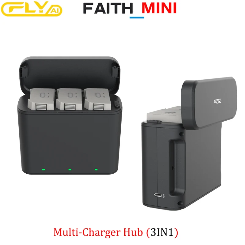 

Original CFLY Faith MINI Drone 3-IN-1 Triple Multi Charger Charging Hub Charger Manager RC Quadcopter Spare Parts Accessories