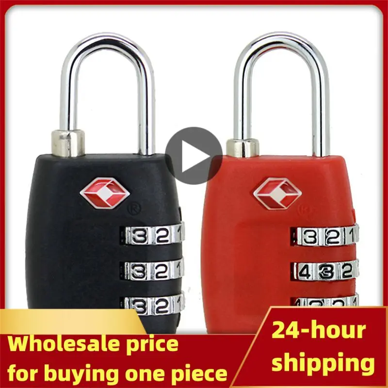 

Locks Smart 3 Position Resettable Combination Lock For Travel Luggage Suitcase Anti-theft Code Padlock Customs Password Lock